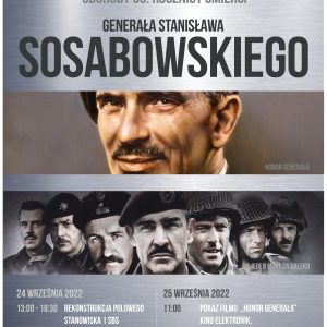 gen sosabowski plakat 55 rocznicy smierci